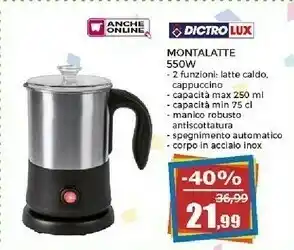 Dictro Lux Montalatte 550w