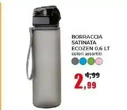 Happy Casa Borraccia Satinata Ecozen 0.6 Lt offerta