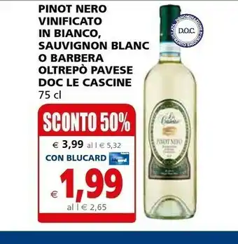 Blanc Le Cascine Pinot Nero Vinificato In Bianco