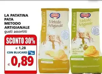 Il Gigante Pata La Patatina Metodo Artigianale offerta