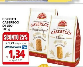 Il Gigante Caserecci Biscotti offerta