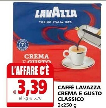 Il Gigante Lavazza Caffè offerta