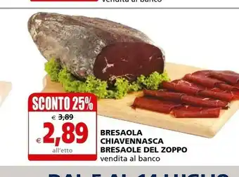 Del zoppo Bresaola