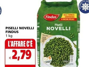 Il Gigante Findus Piselli offerta