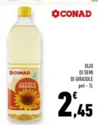 Paghi Poco Conad Olio Di Semi Di Girasole gel - 1L offerta