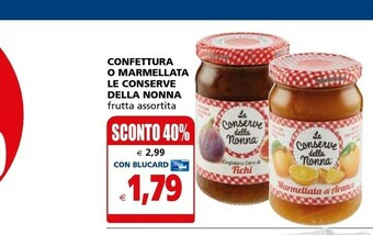 Il Gigante Le Conserve della Nonna Marmellata offerta