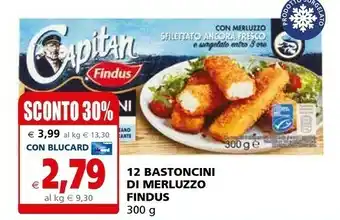 Il Gigante Findus Bastoncini offerta