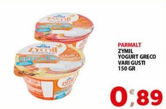 Mio Market Parmalat Zymil Yogurt Greco vari gusti 150 gr offerta