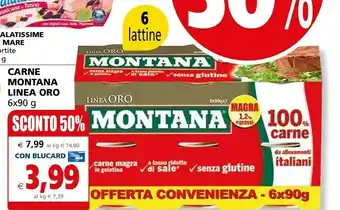 Il Gigante Montana Carne in scatola offerta