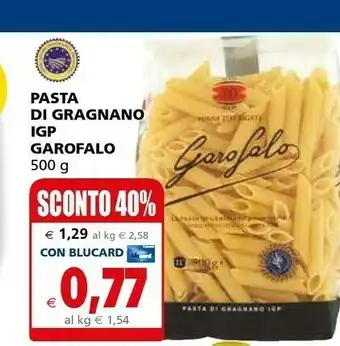 Il Gigante Garofalo Pasta di semola offerta
