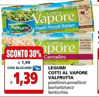 Il Gigante Valfrutta Legumi offerta