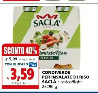 Il Gigante Saclà Conserve offerta