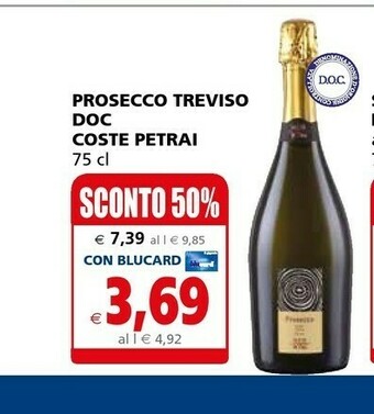 Il Gigante Coste Petrai Prosecco Treviso Doc offerta