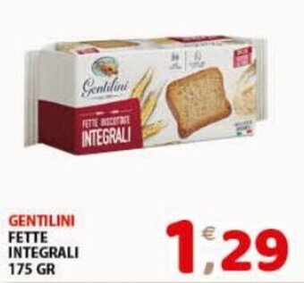 Gentilini Fette Integrali 175 gr