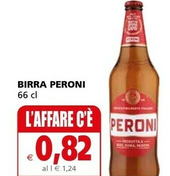 Il Gigante Peroni Birra offerta