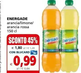 Il Gigante Energade Arancia Rossa 1500 G(ml) offerta