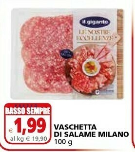 Il Gigante Salame milano offerta