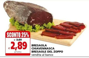 Il Gigante Del zoppo Bresaola offerta