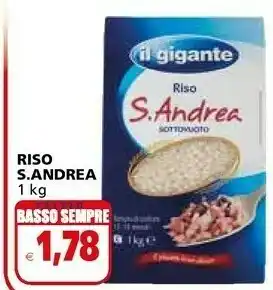 Il Gigante Riso offerta