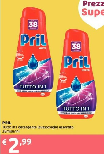 Ipersoap Pril Detersivo lavastoviglie offerta