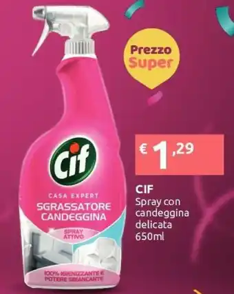 Ipersoap Cif Spray Con Candeggina Spray Attivo offerta