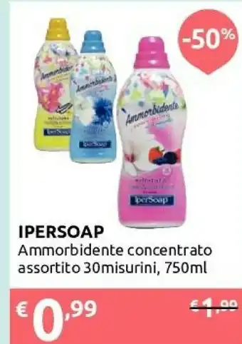 Ipersoap Ipersoap - Ammorbidente Concentrato 750 Ml offerta