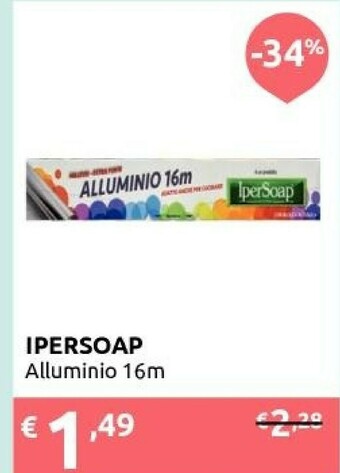 Ipersoap Carta stagnola offerta