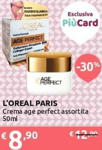 Ipersoap L'Oreal Crema viso offerta