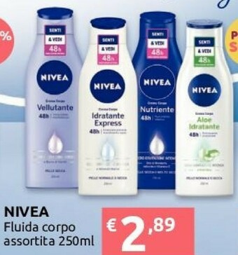 Ipersoap Nivea Crema corpo offerta