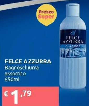Ipersoap Felce Azzurra Bagnoschiuma offerta