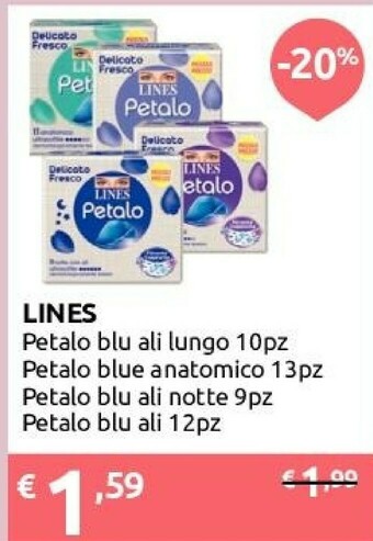 Ipersoap Lines Assorbenti lines offerta