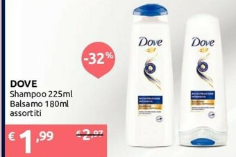 Ipersoap Dove Shampoo offerta