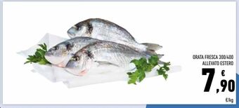Conad Orata fresca 300/400 allevato estero offerta