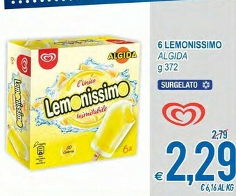 MD Discount Algida 6 Lemonissimo offerta