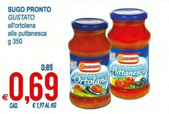 MD Discount Gustato Sugo Pronto All'Ortolana 350 G(ml) offerta