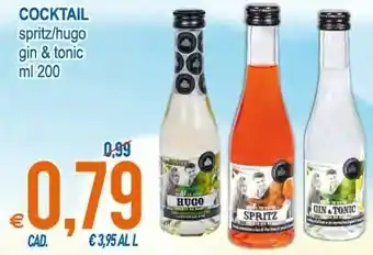 MD Discount Cocktail Spritz/ Hugo/ Gin & Tonic offerta