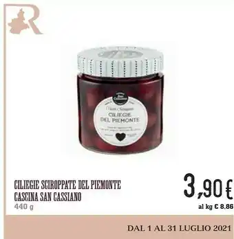 Conad Superstore Cascina san cassiano Ciliegie Sciroppate Del Piemonte offerta