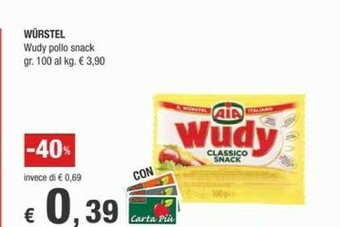 Crai Wurstel offerta