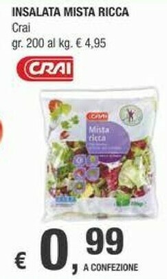 Crai Insalata offerta