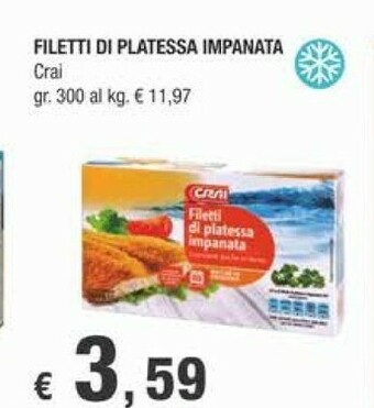Crai Platessa offerta