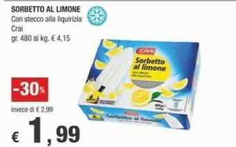 Crai Sorbetto offerta