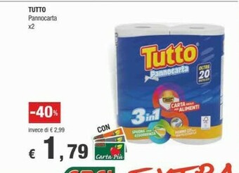 Crai Rotoli di carta offerta