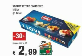 Crai Muller Yogurt offerta