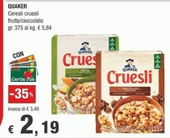Quaker Cereali