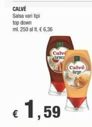 Crai Calvè Salsa offerta
