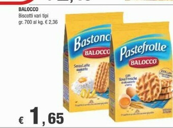 Crai Balocco Biscotti offerta