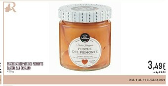Conad Cascina san cassiano Pesche Sciroppate Del Piemonte offerta