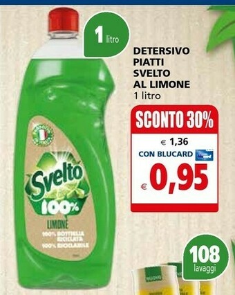 Il Gigante Svelto Detersivo piatti offerta
