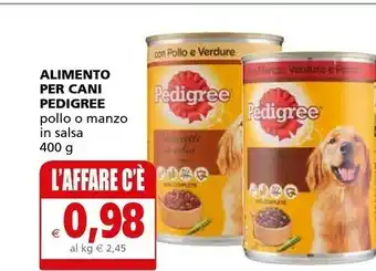 Il Gigante Pedigree Cibo per cani offerta