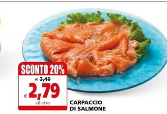 Il Gigante Salmone affumicato offerta